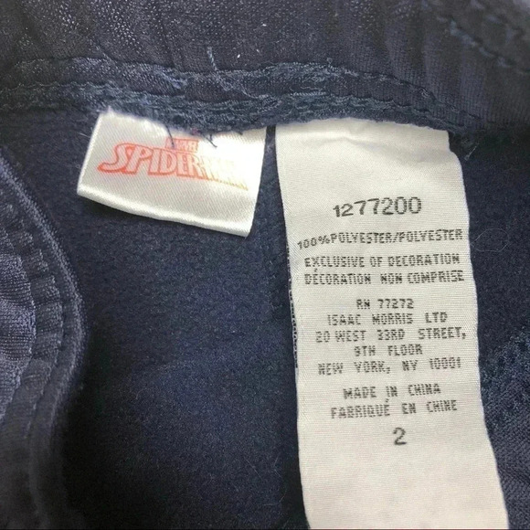 Spider-Man Sweatpants Blue & Red  Size 2T - Picture 9 of 16
